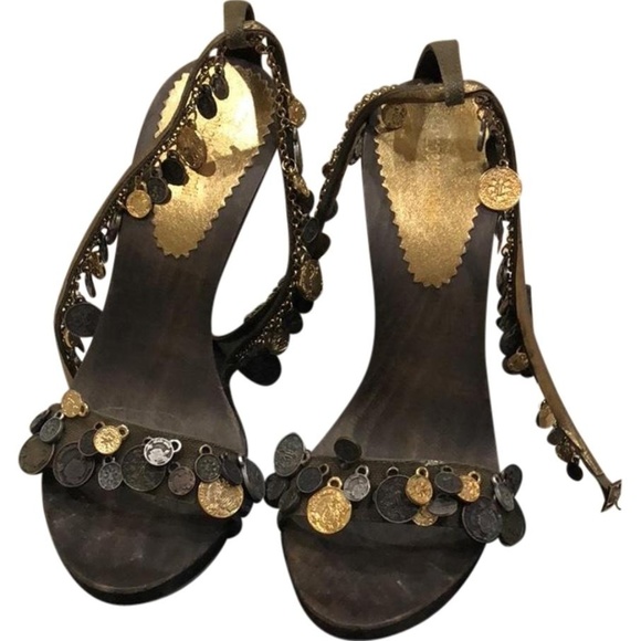 Roberto Cavalli Shoes - Roberto Cavalli T5006 Sandals